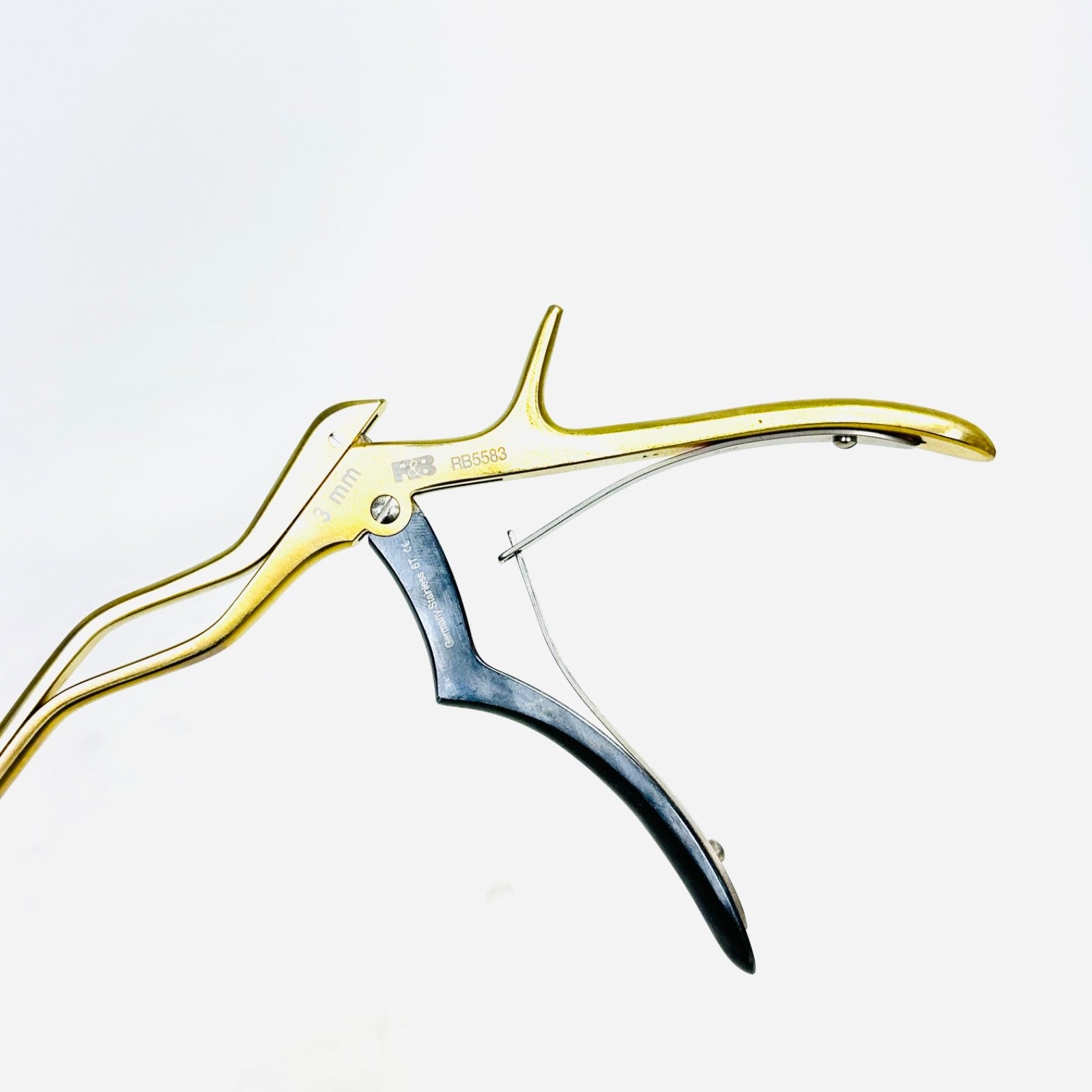 INTEGRA / Ruggles-Redmond RB5583 Ultra-Coat Micro Kerrison Rongeur, 3mm 40°