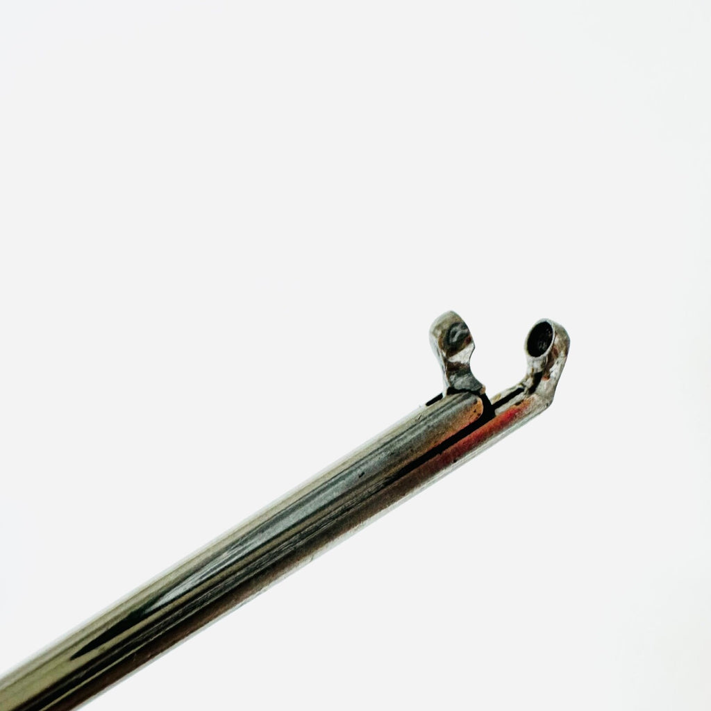 V. Mueller Microlaryngeal Grasping Angled UP CUP Forceps 11 Inch Instrument