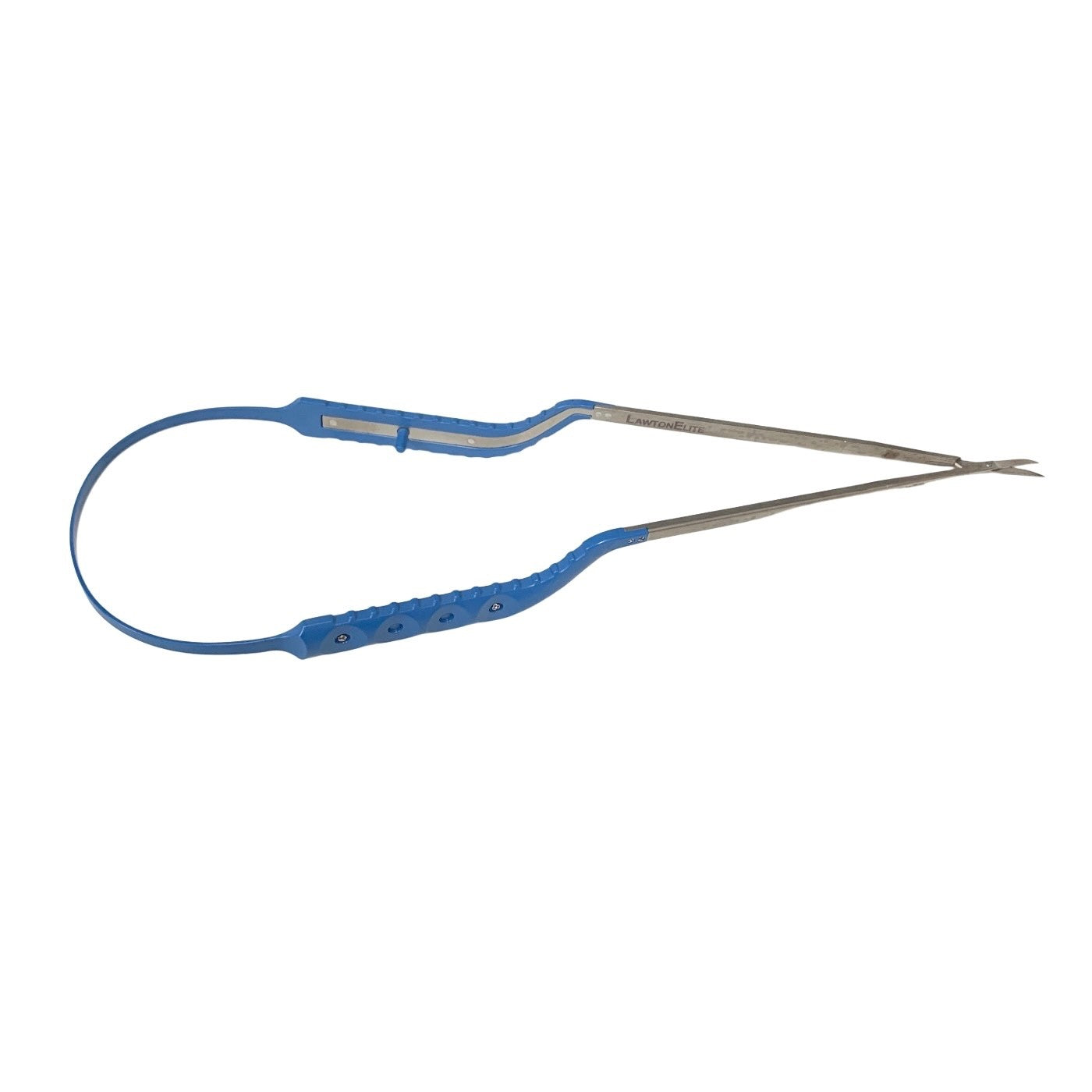 Lawton Elite 102948A Micro Scissors 180mm Curved Sharp Blades Vascular Ophthalmi