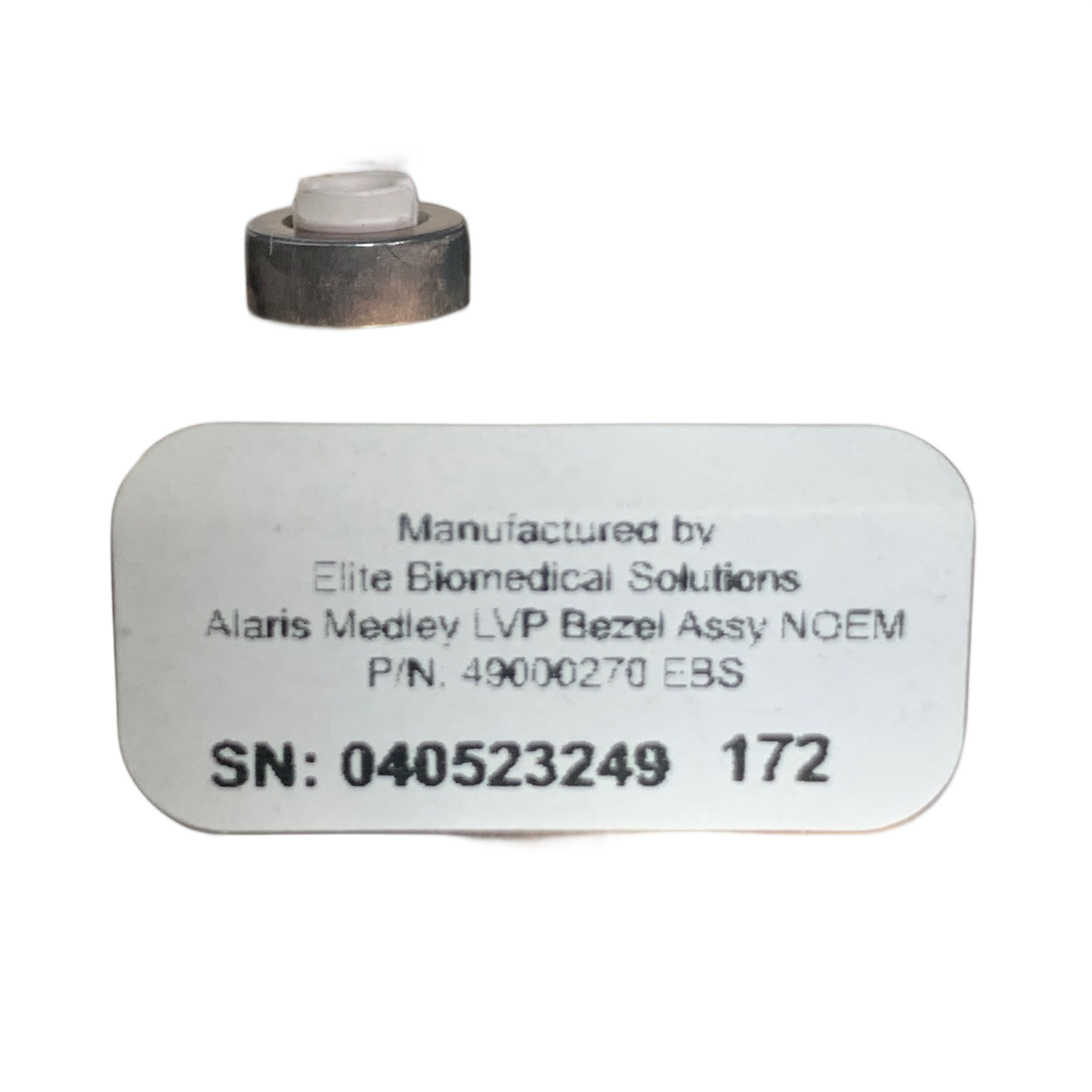 Pump Module Replacement Bezel Assembly Model 8100 (49000270)