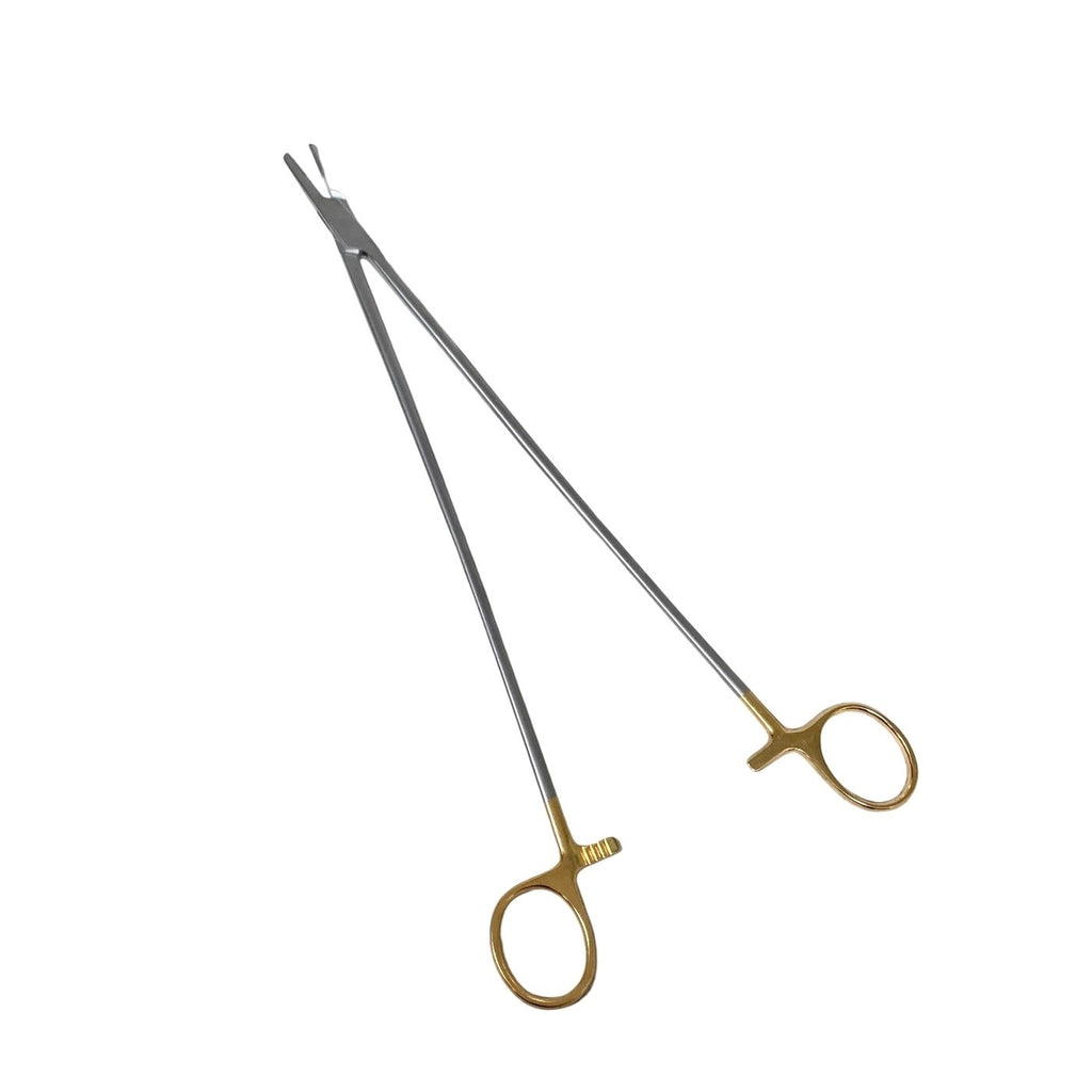 Aesculap BM069R Tungsten Carbide Needle Holder 260mm 10.25" Surgical Gold Handle