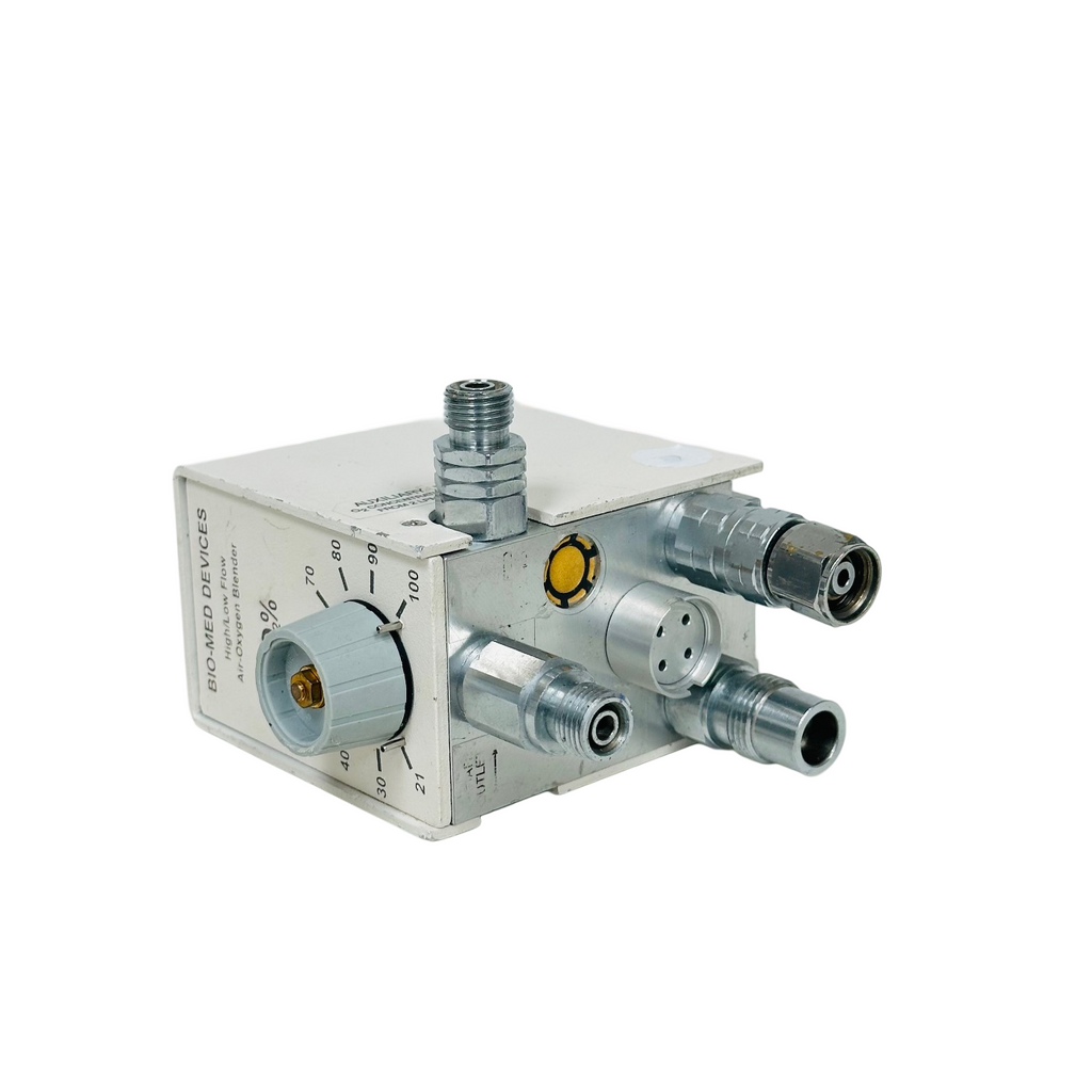 Bio-Med Devices 2001F Air O2 High Flow Mixer