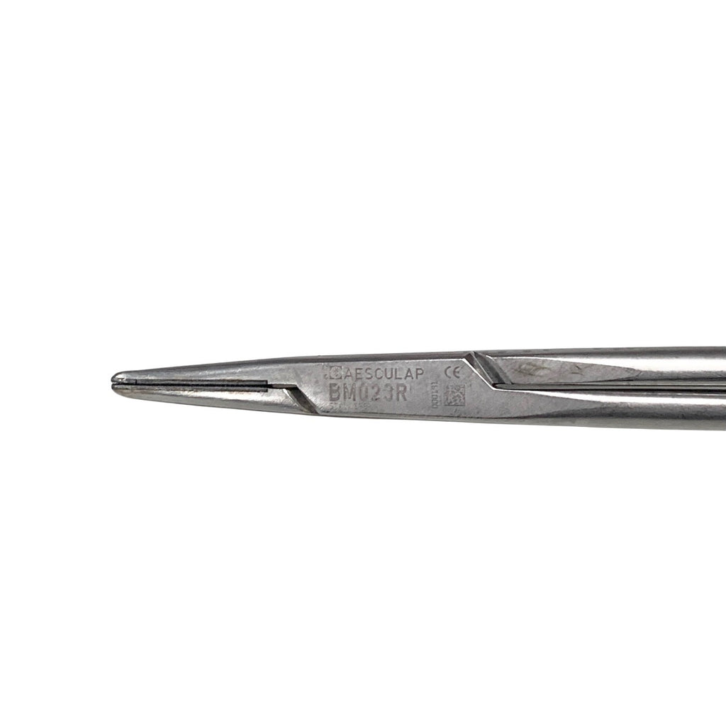 Aesculap BM023R Crile-Wood Needle Holder Gold Handle Tungsten Carbide 6" Surgery