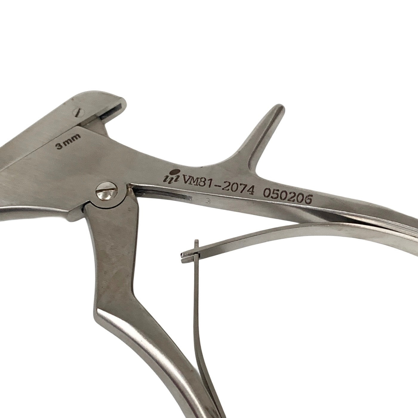 V. Mueller REF VM81-2074, 3MM Rongeur, 40 DEGREE UPBITING