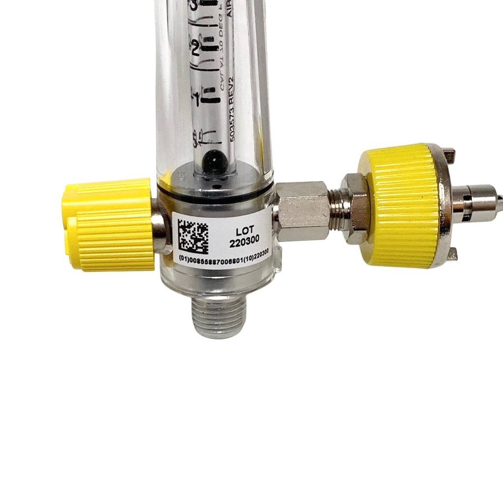 Precision Medical Ref 8MFA, Air Flowmeter 0-15 LPM Ohmeda Oxygen Regulator