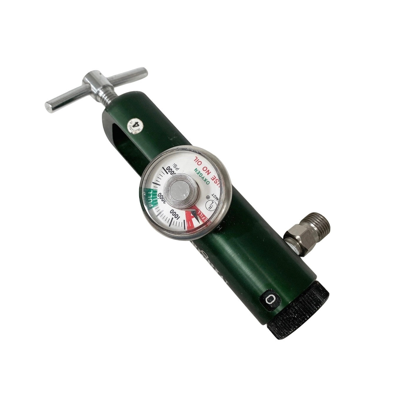 MAGNUS OXYGEN REGULATOR 50 PSI 1/03 IN1216328 GREEN NIP