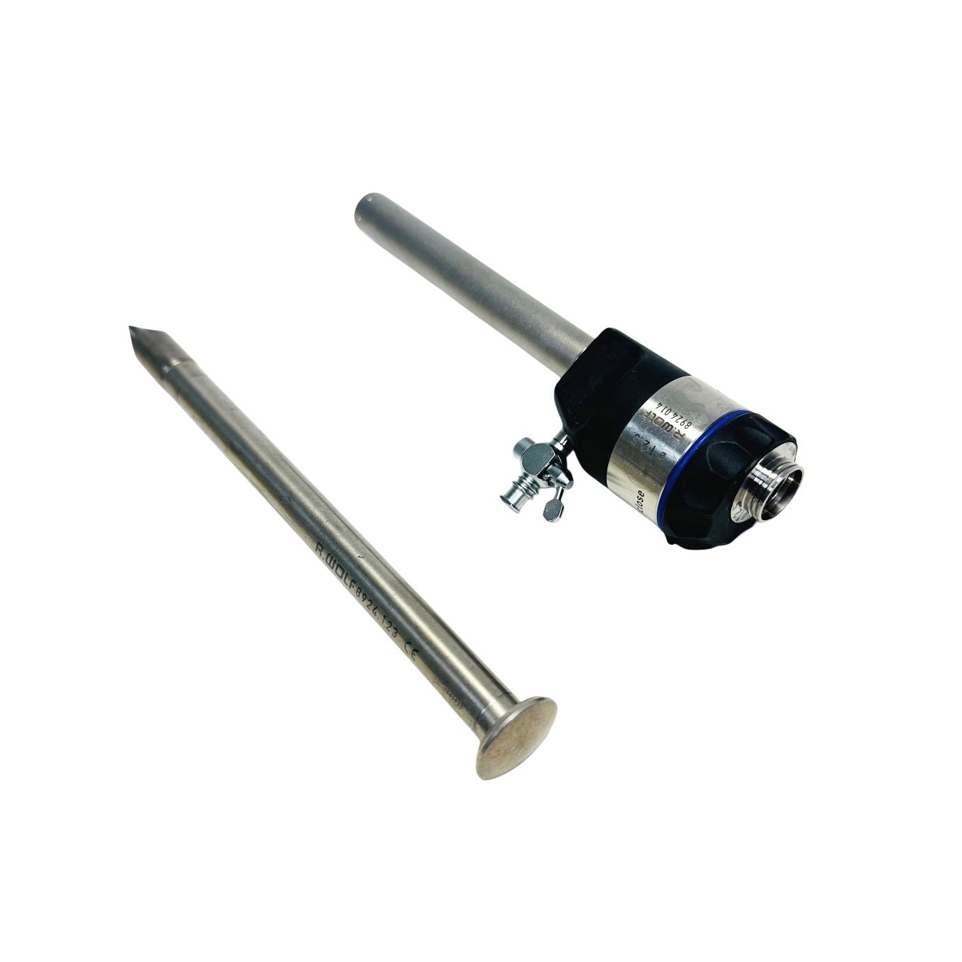 R. Wolf 8924.014 12.5mm × 100mm RIWO-ART Trocar Sleeve W/ 8923.123 Trocar Ins.