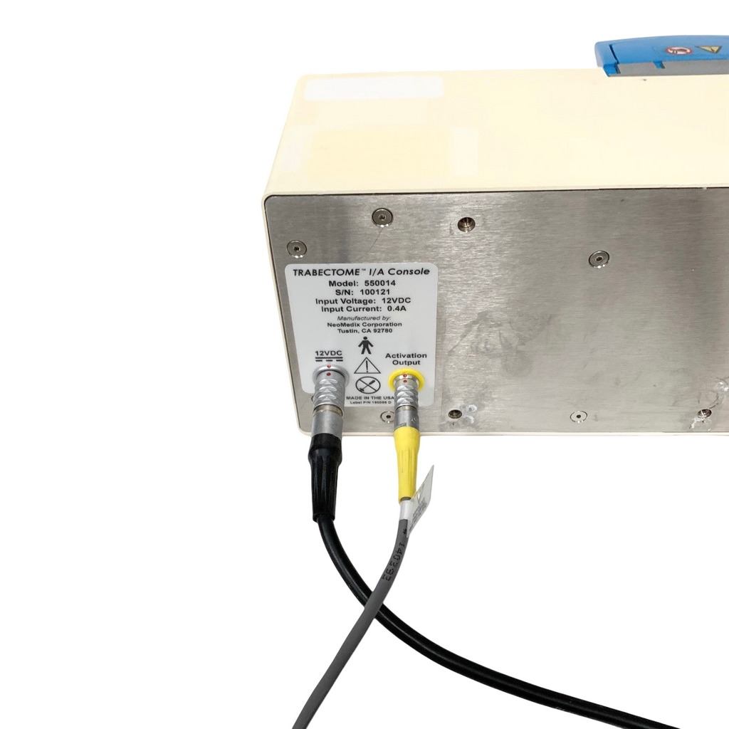 NEOMEDIX REF 550014, TRABECTOME I/A Console w/ power supply & activation cord