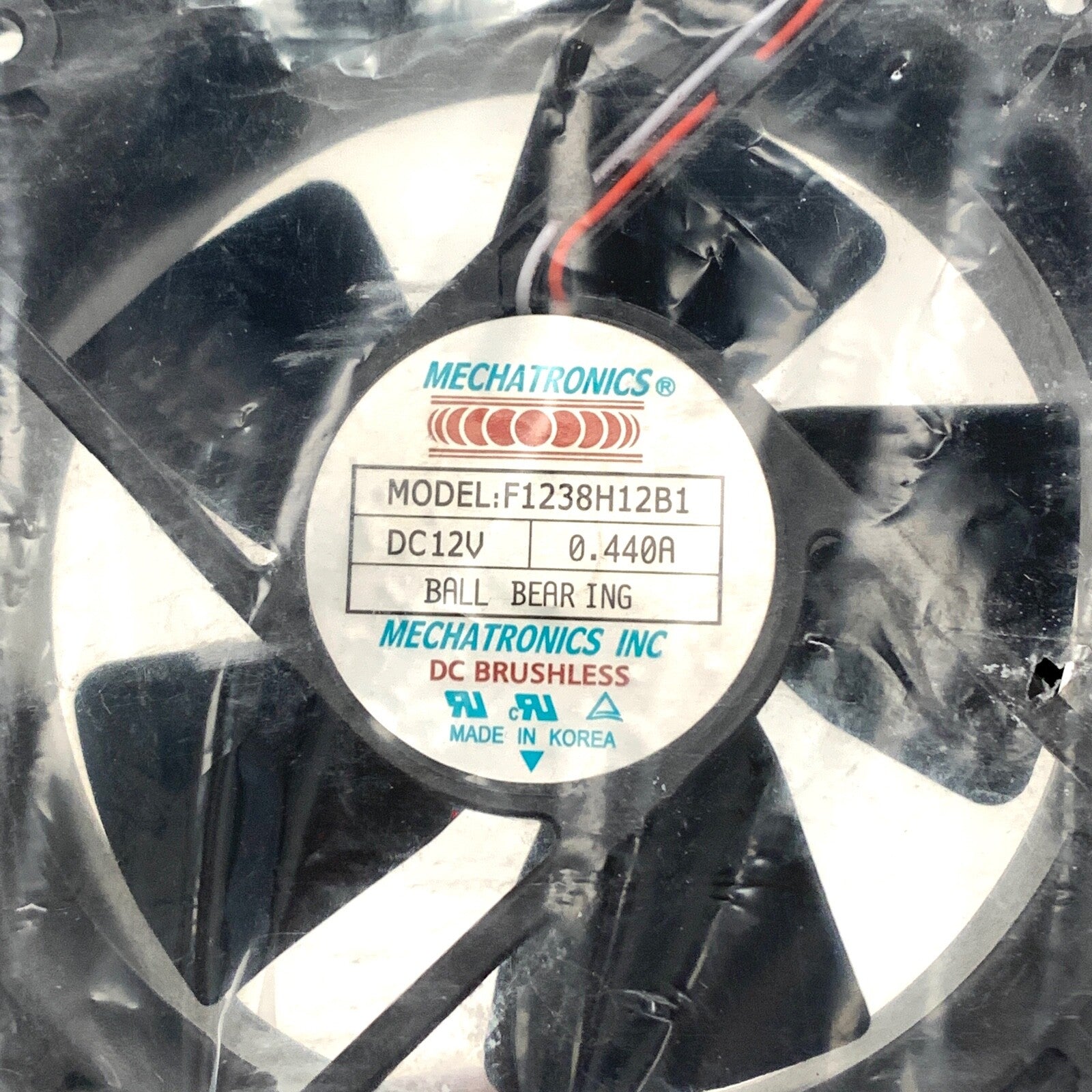 GE REF F1238H12B1, DC12V Cooling Fan for Logiq E10