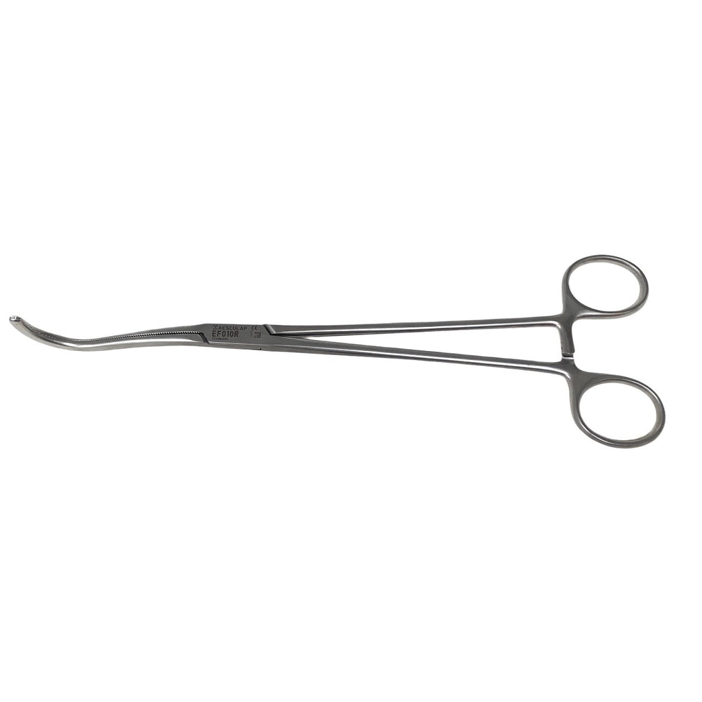 Aesculap EF010R Guyon Kidney Clamp 9.5" 240mm Double Curved Surgical Urology Too