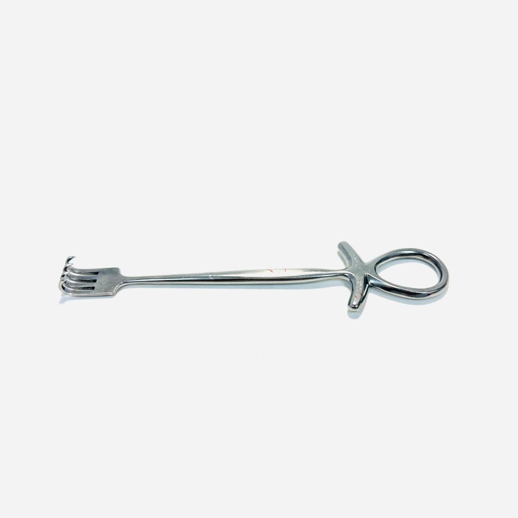 V. Mueller Murphy Retractor W/ 4 Prongs 7-1/2" Instrument