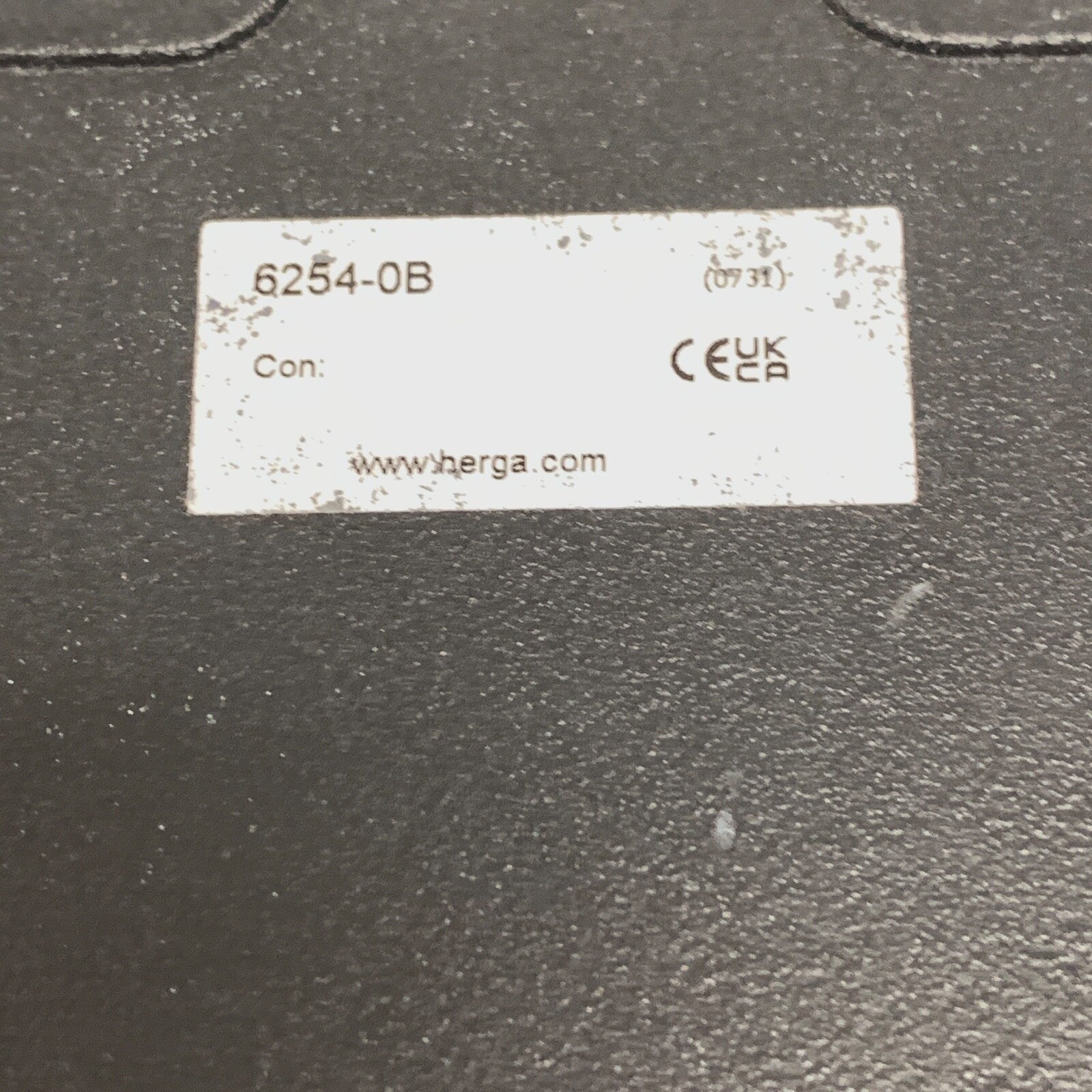 Herga REF 6254-0B, Series Footswitch, Air Operated