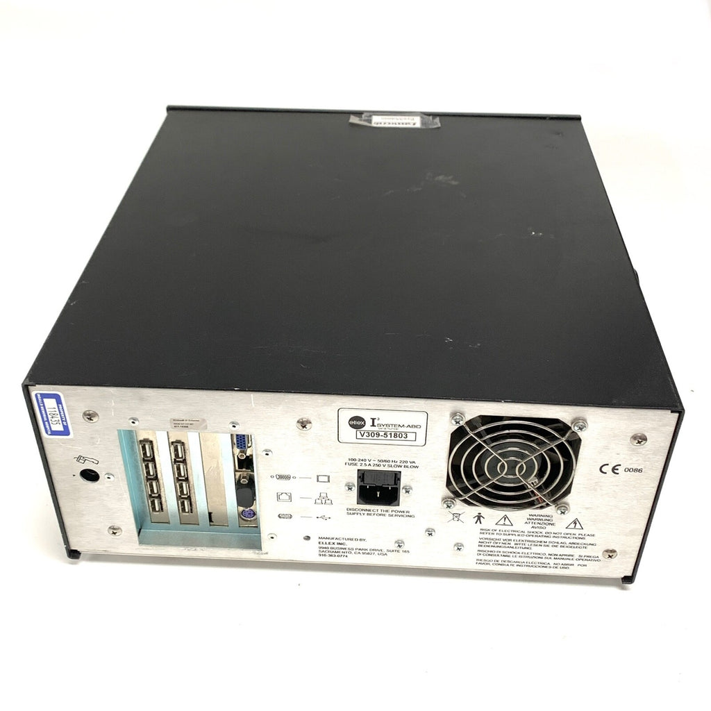 ELLEX Eye Cubed I3 Ultrasound System, w/ keyboard & display, for Parts/Repairs