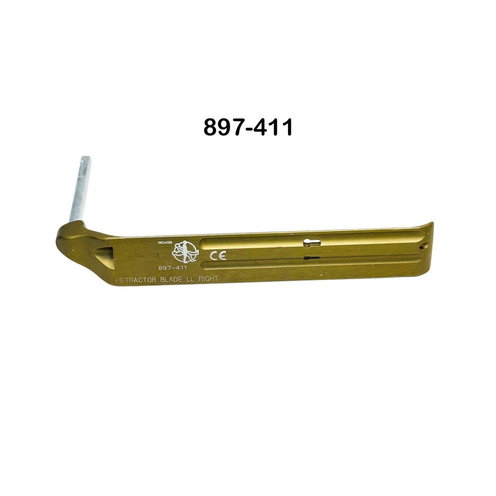 Medtronic 897-411 Retractor Blade Right , 28mm X 170mm Instrument