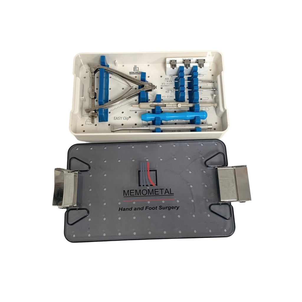 MEMOMETAL REF XPL017001-00, HAND AND FOOT SURGERY INSTRUMENT CASE