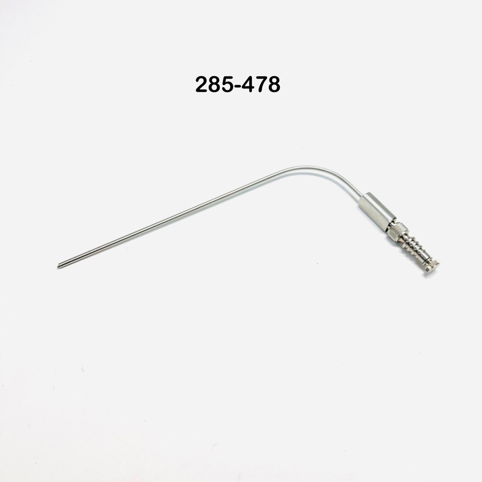 JARIT 285-478 Frazier Suction Tube, 9Fr Angled 90° , 7-1/2" Stainless Instrument