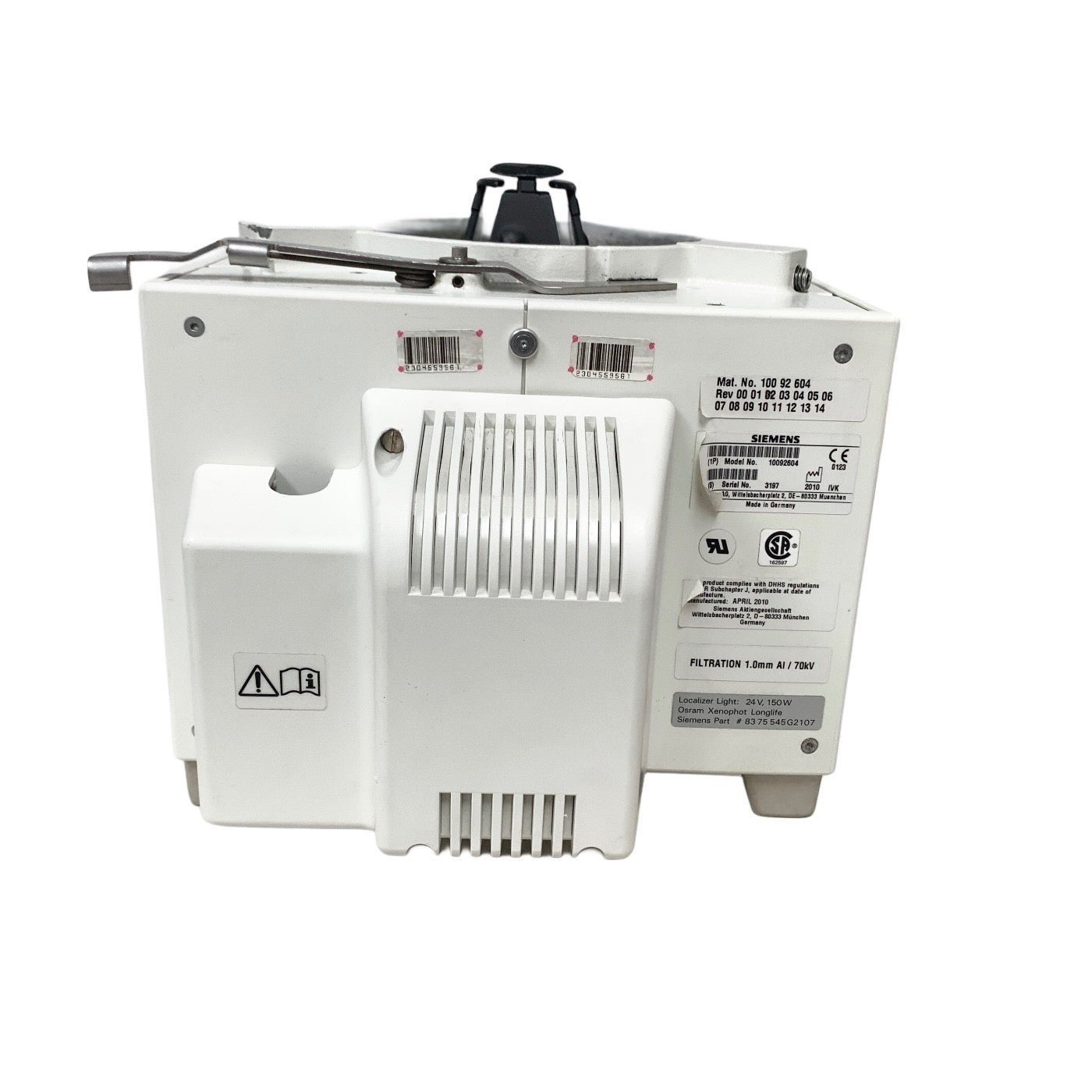 Siemens 10092604 Multileaf Collimator - 2010 DOM - Multix FD Axiom Aristos OEM