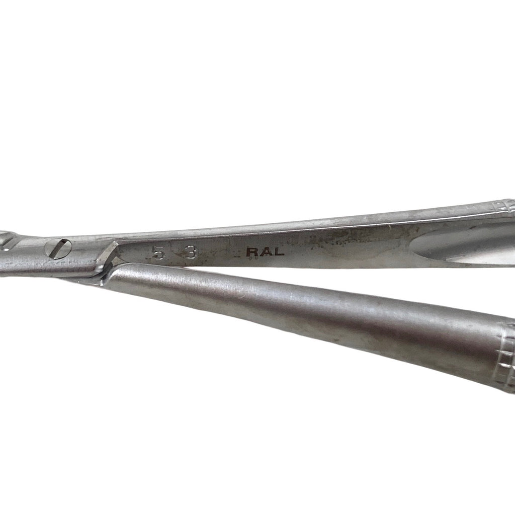 ASSI REF BS-15-8 Microsurgical Needle Holder 15cm Straight 0.4mm Tip No Lock
