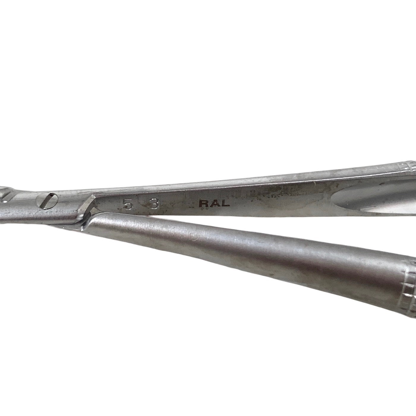 ASSI REF BS-15-8 Microsurgical Needle Holder 15cm Straight 0.4mm Tip No Lock