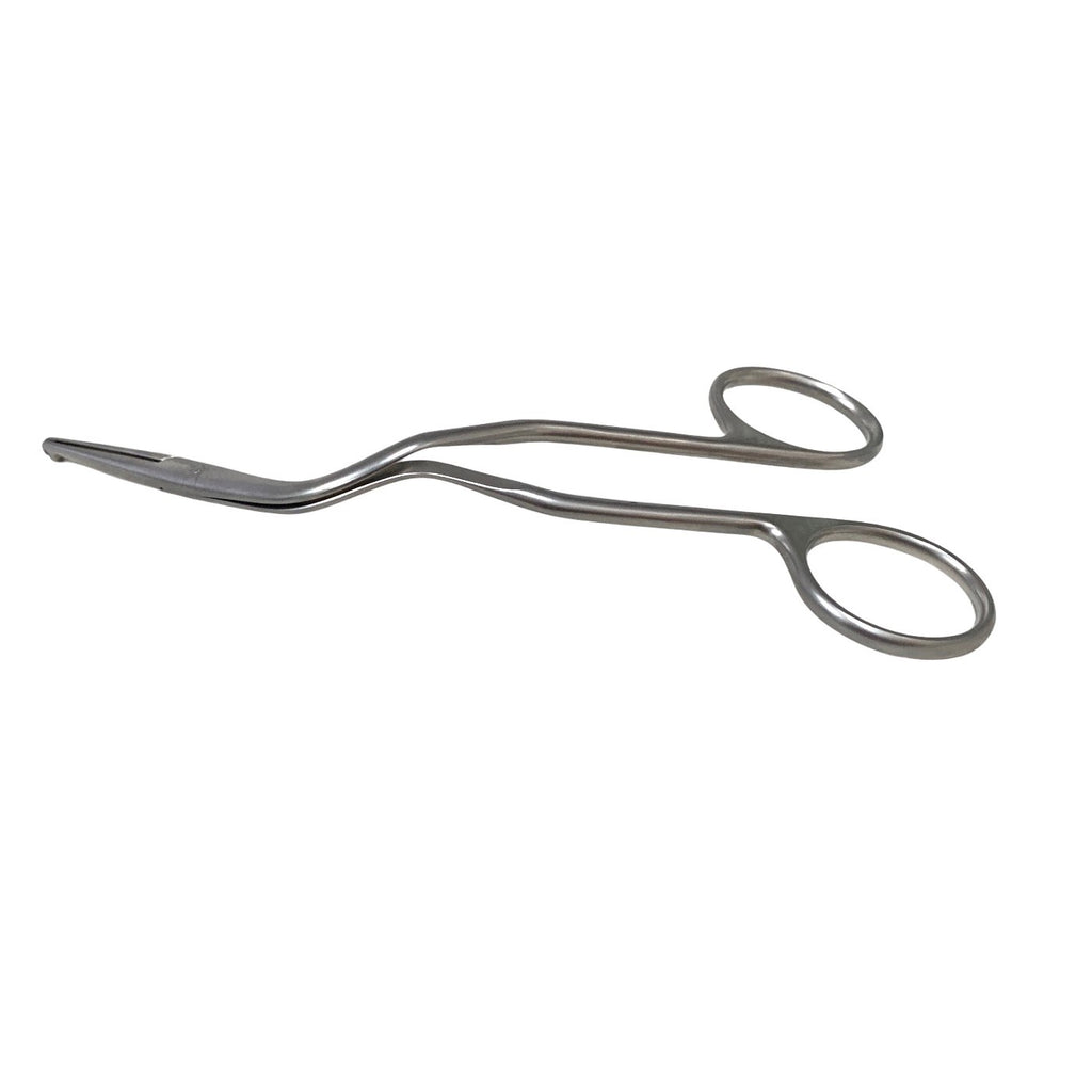 Aesculap Ref AN379R, Tilley Nasal Dressing Forceps 6.25" Bayonet Serrated ENT
