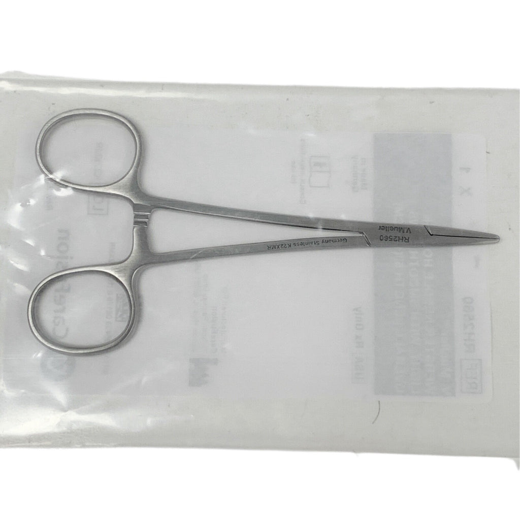 V. Mueller REF RH2560, WEBSTER NEEDLE HOLDER LIGHT, WITH SMOOTH JAWS