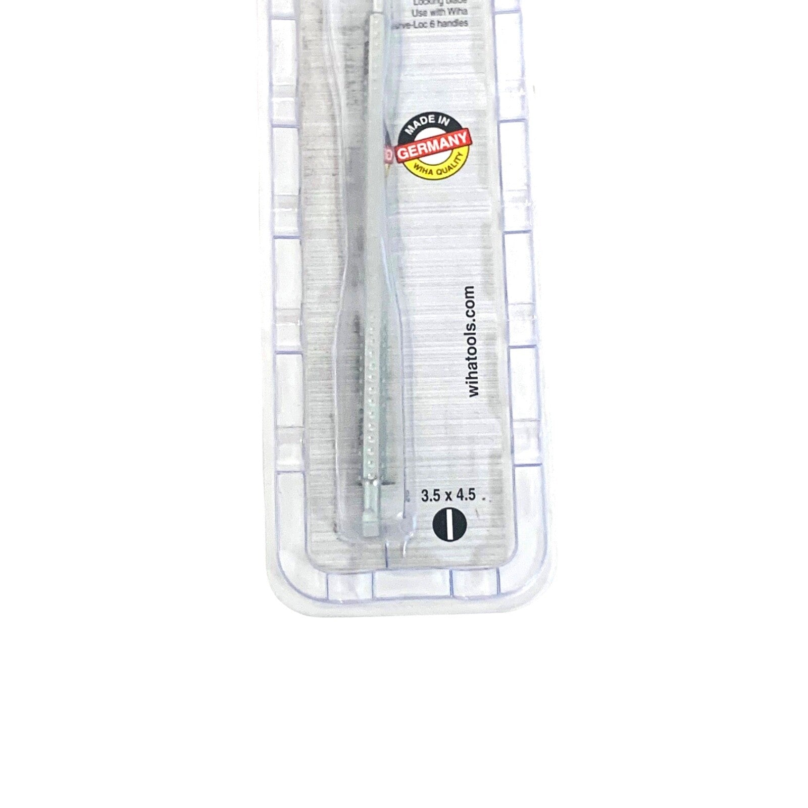 WIHATOOLS REF 28106, Drive-Loc VI Slotted Reversible Blade 3.5mm x 4.5mm