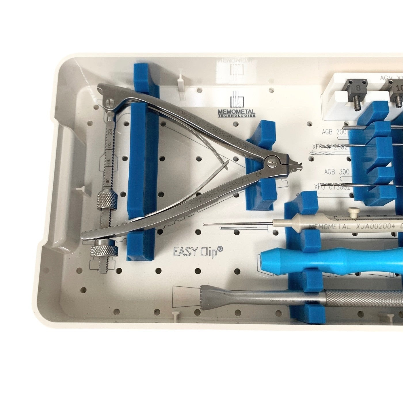 Memometal Orthopedic Hand & Foot Surgery Instrument Set w/ Case