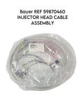 MEDRAD / Bayer Healthcare REF 59870460 Injector Head Cable Assembly, White, 7 Ft