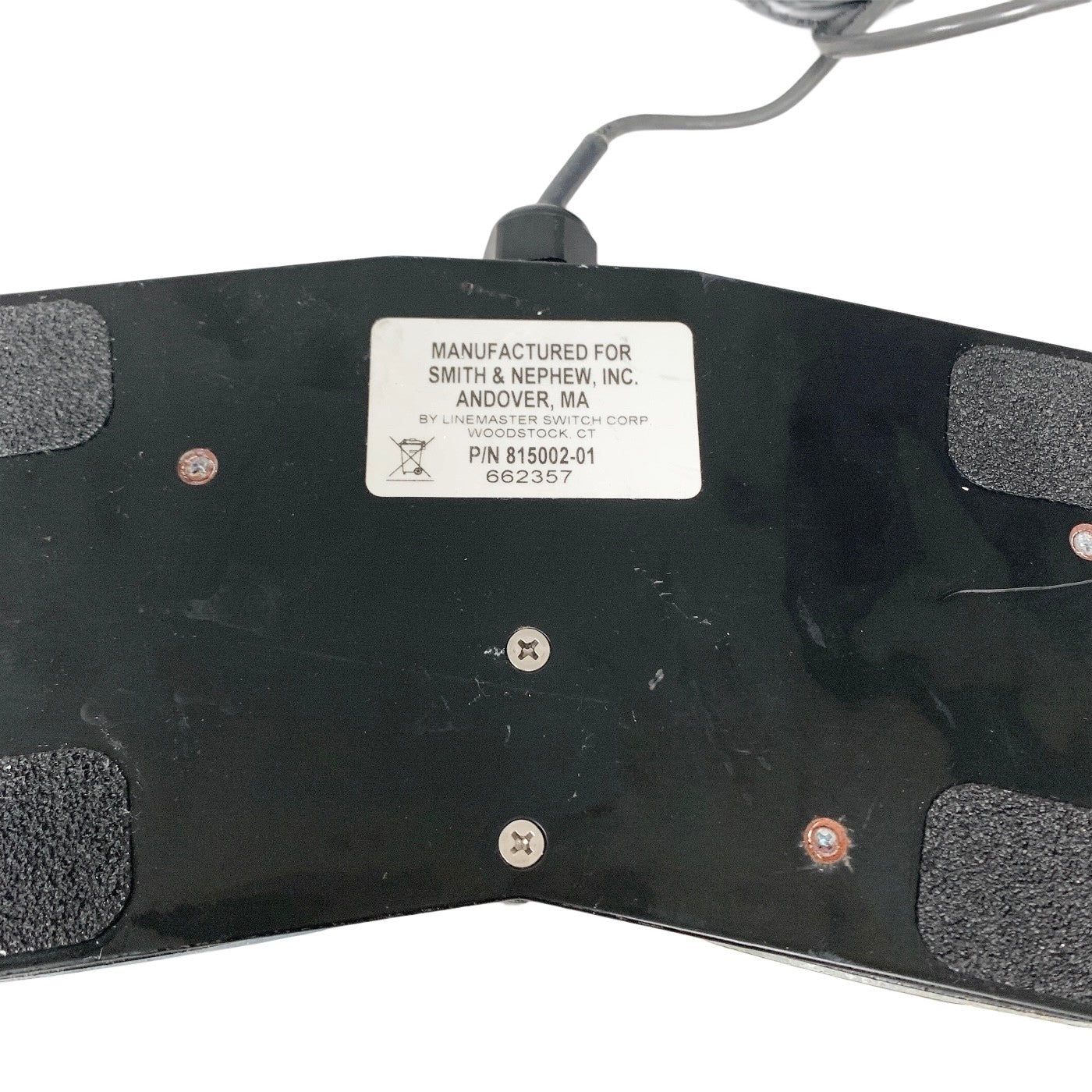 SMITH AND NEPHEW REF 815002-01, dual-pedal footswitch