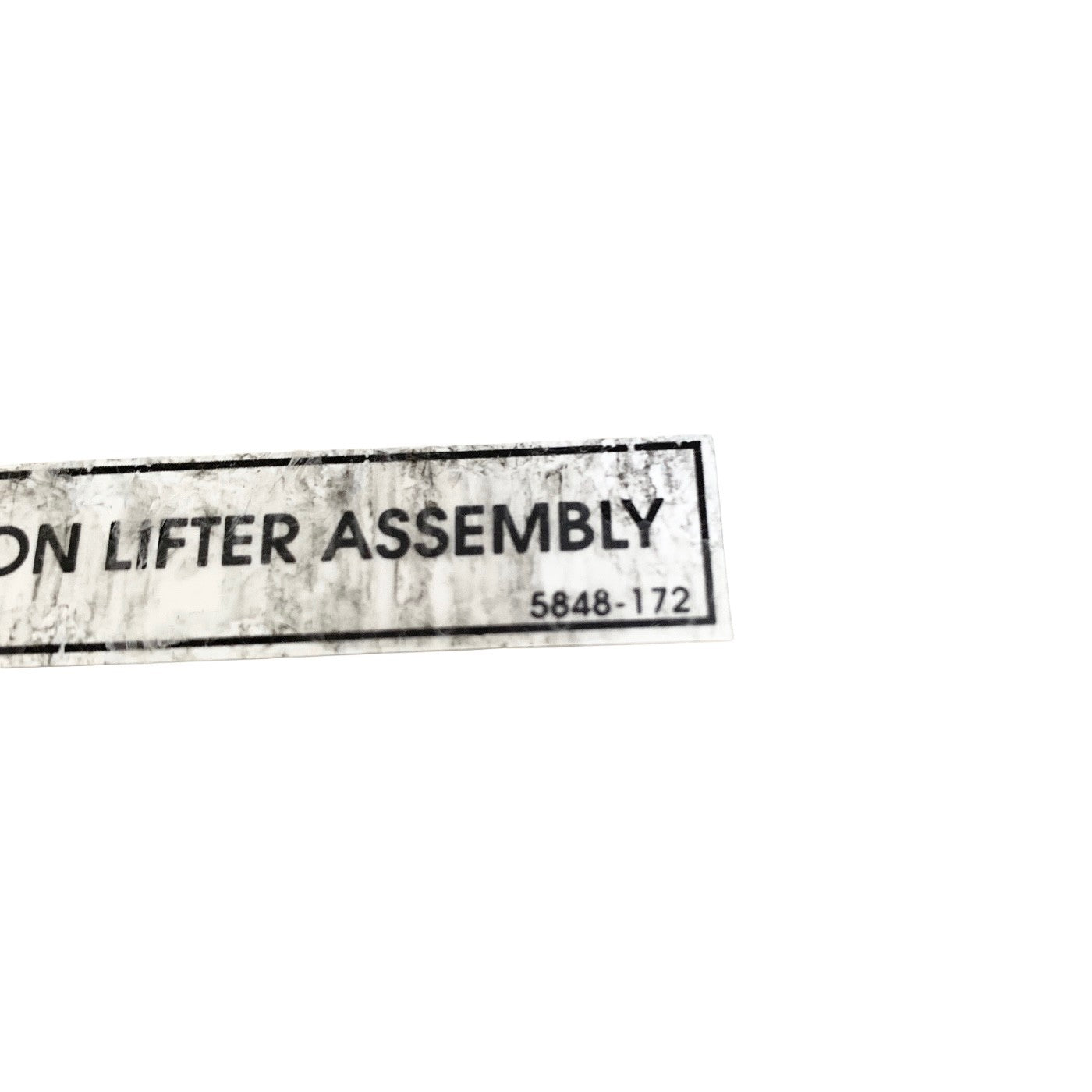 Mizuho OSI REF 5848-172, E, TRACTION LIFTER ASSEMBLY, PELVIC ARC SYSTEM