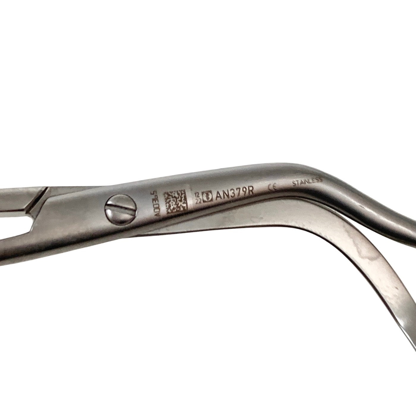 Aesculap Ref AN379R, Tilley Nasal Dressing Forceps 6.25" Bayonet Serrated ENT