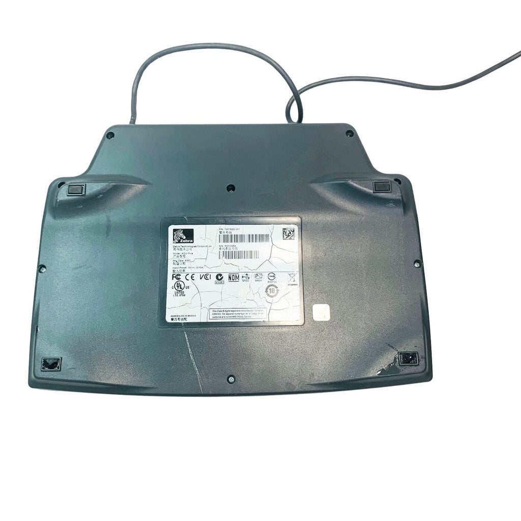 Zebra ref GK420t, THERMAL PRINTER W/ KDUPLUS 120182G-001 KEYBOARD & POWER SUPPLY