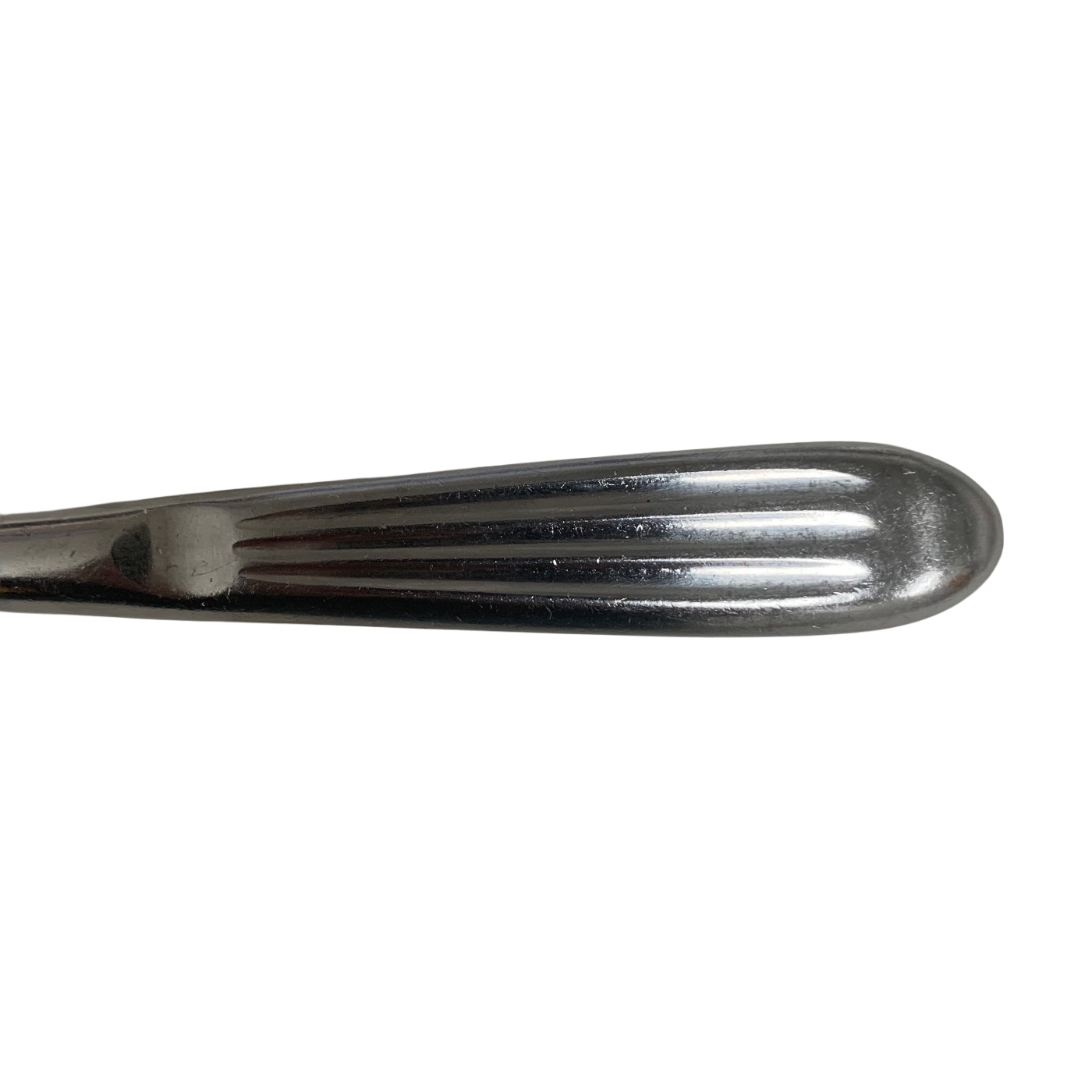 Jarit 240-078 BRUNS Oval Curette, #4 STRAIGHT, Hollow Handle
