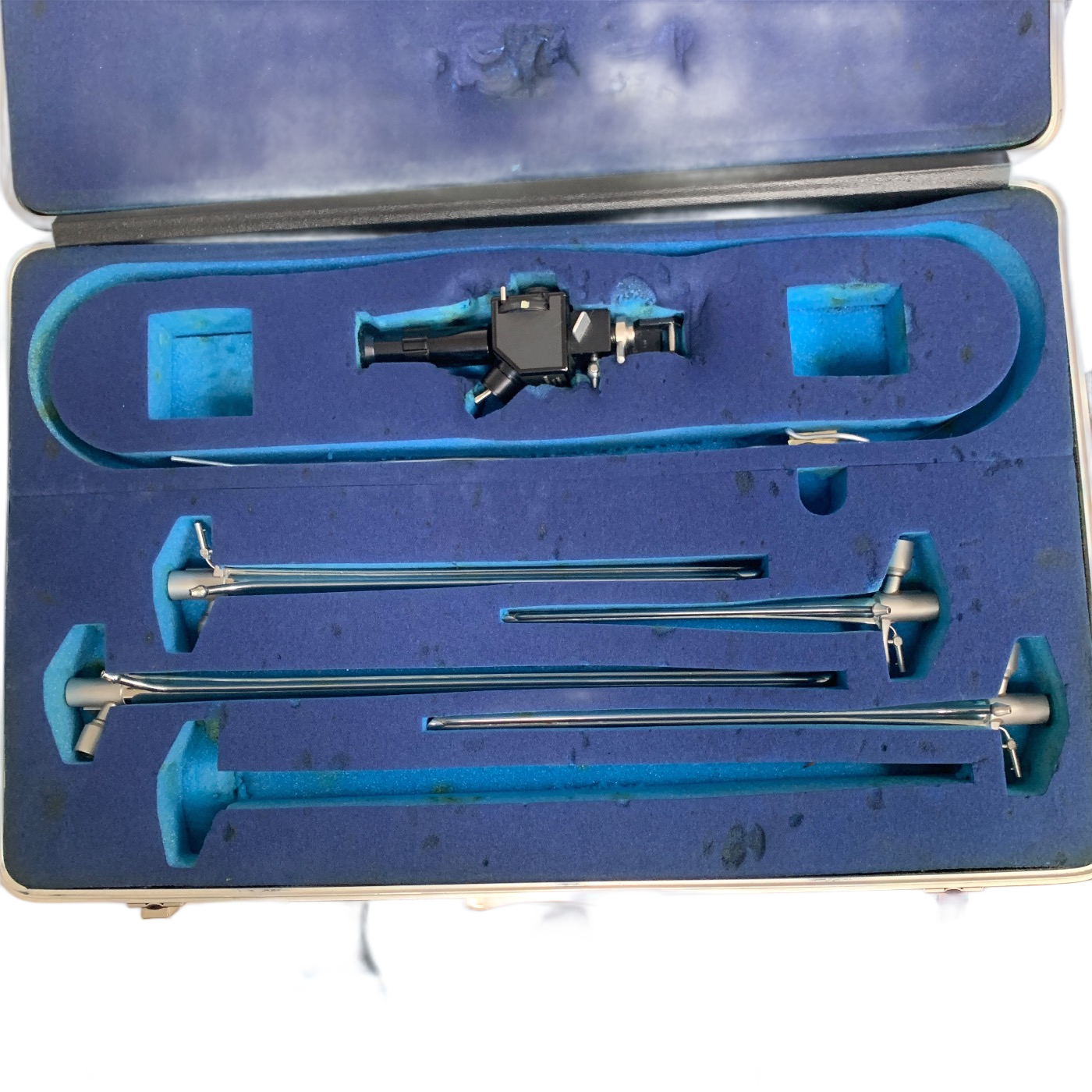 PILLING Rigid Bronchoscope Set With Eder Medical 8331000 Optical Telescope Head