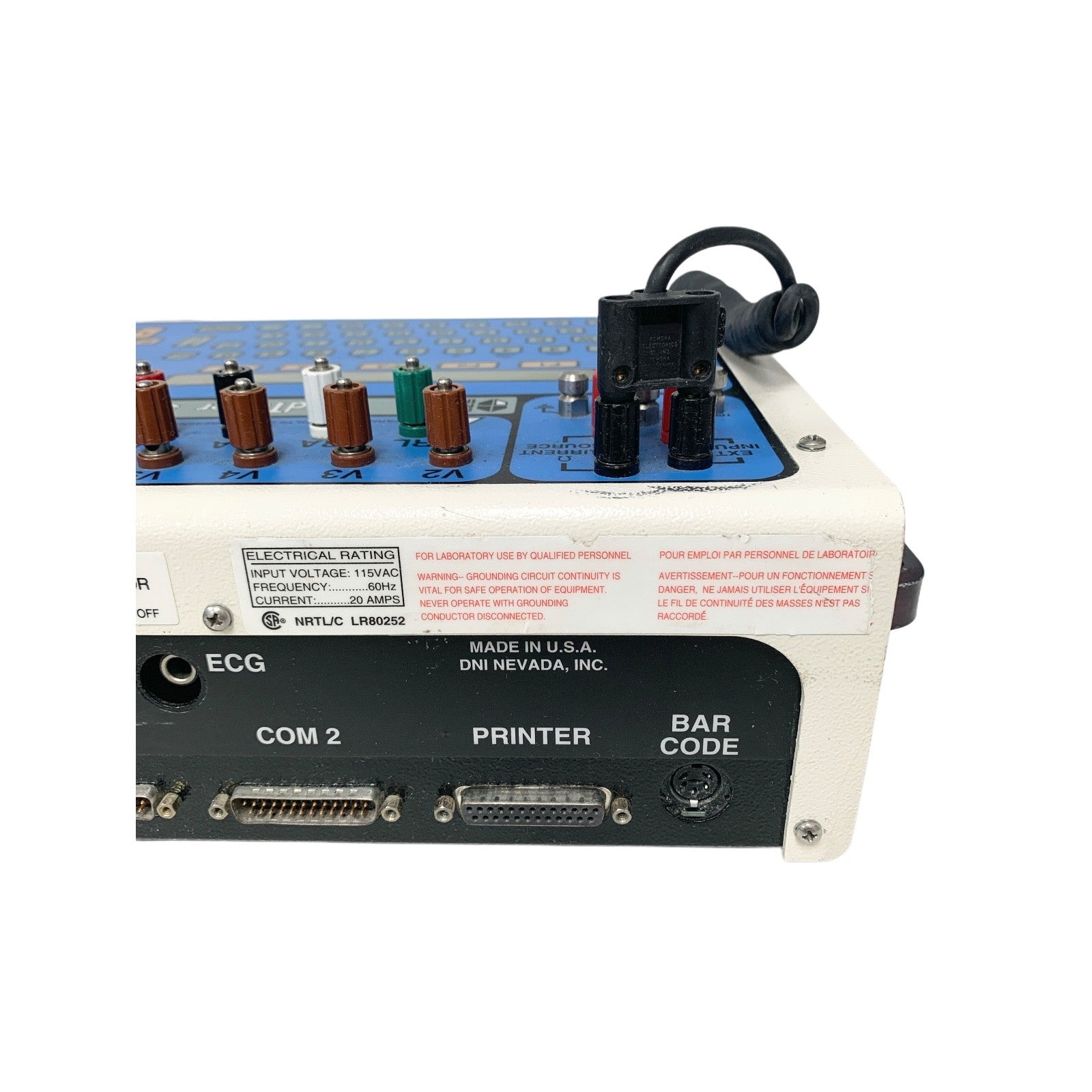 DYNATECH NEVADA REF medTester 5000C, BIOMED ELECTRICAL SAFETY ANALYZER