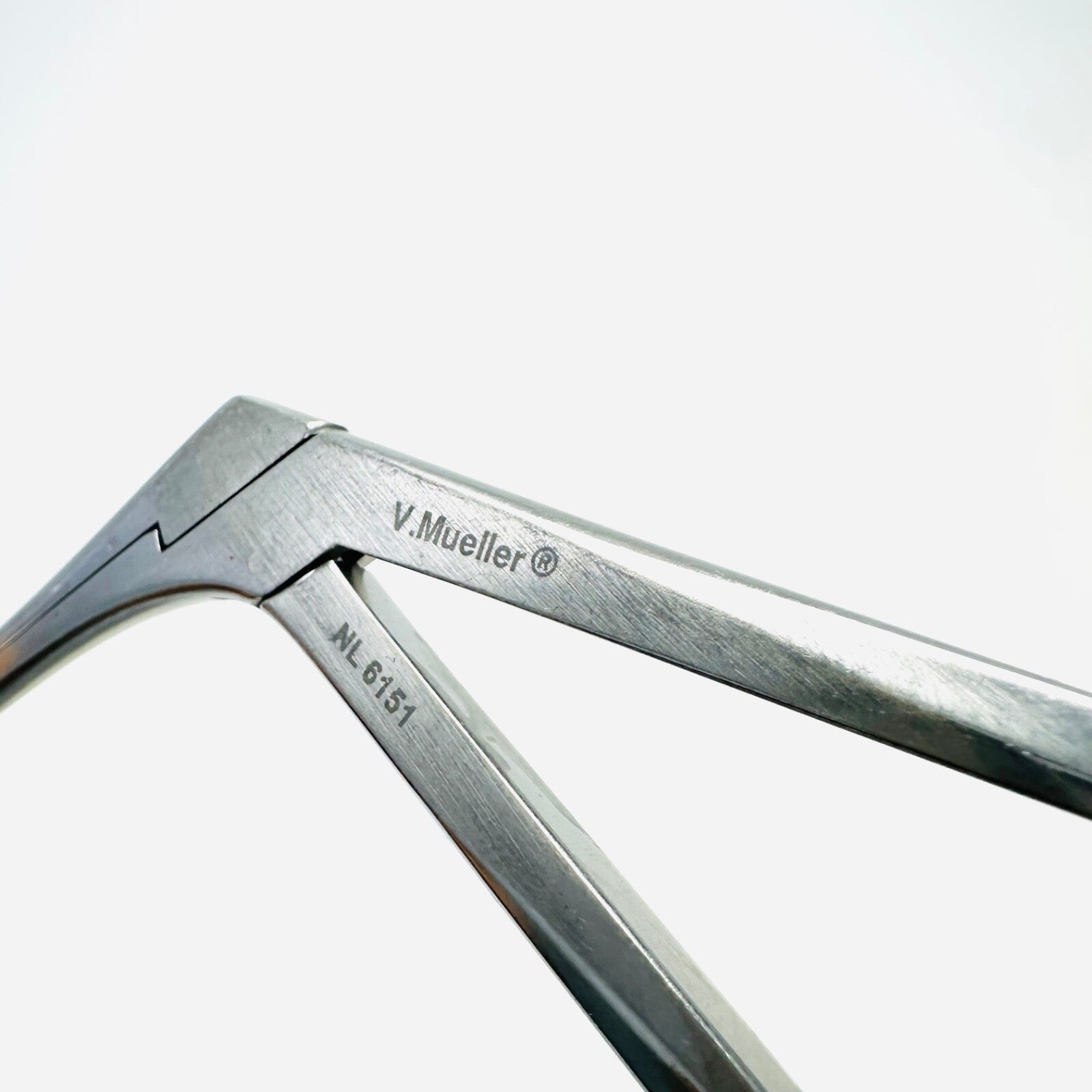 V. MUELLER NL6151 Pituitary Rongeur Forceps Angled Up 3 X 10 Mm Cup, 7 In
