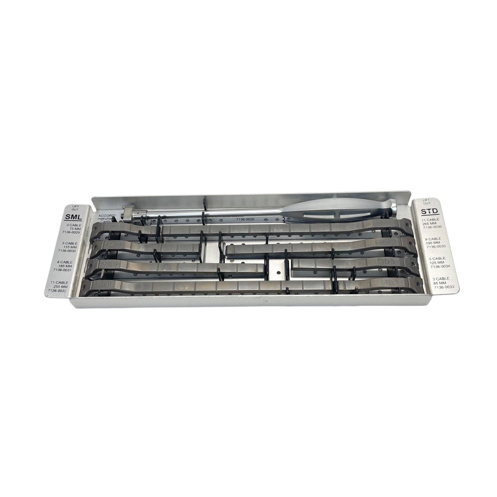 SMITH & NEPHEW 7136-0043 Accord Instrument Set W/ Caddy