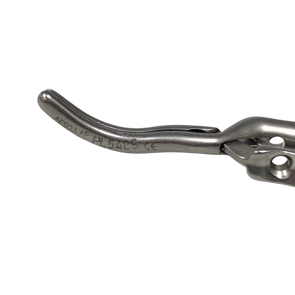 Aesculap PL548S Atraumatic Endo Vessel Clip 25mm Curved Short Stainless Steel