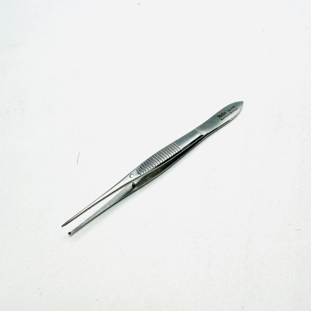 Miltex 18-786 Iris Forceps 4 Inch, 1 X 2 Teeth Instrument