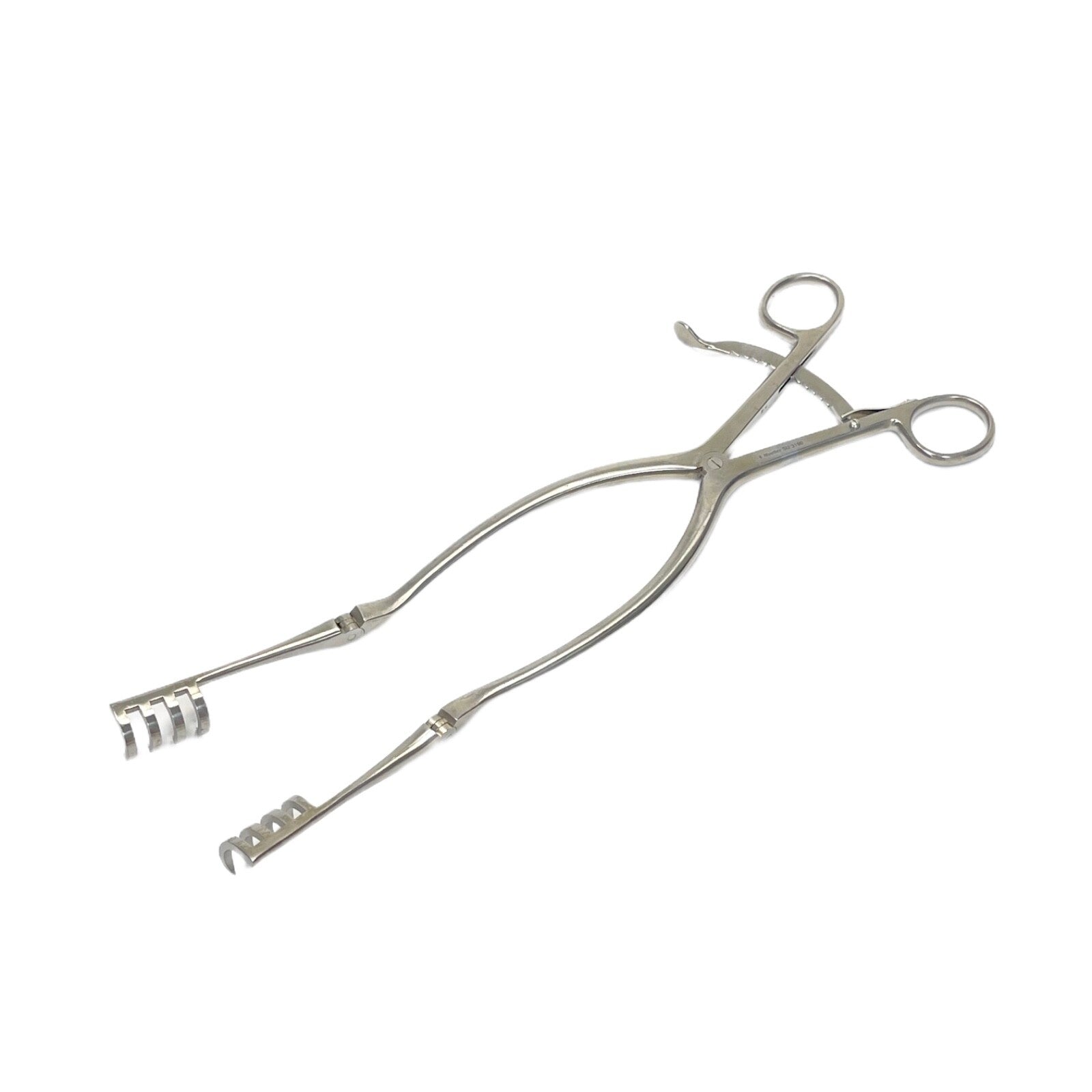 V. MUELLER SU3190 Retractor, Goiter Beckman 4X4 Sharp Prong 12" Instrument