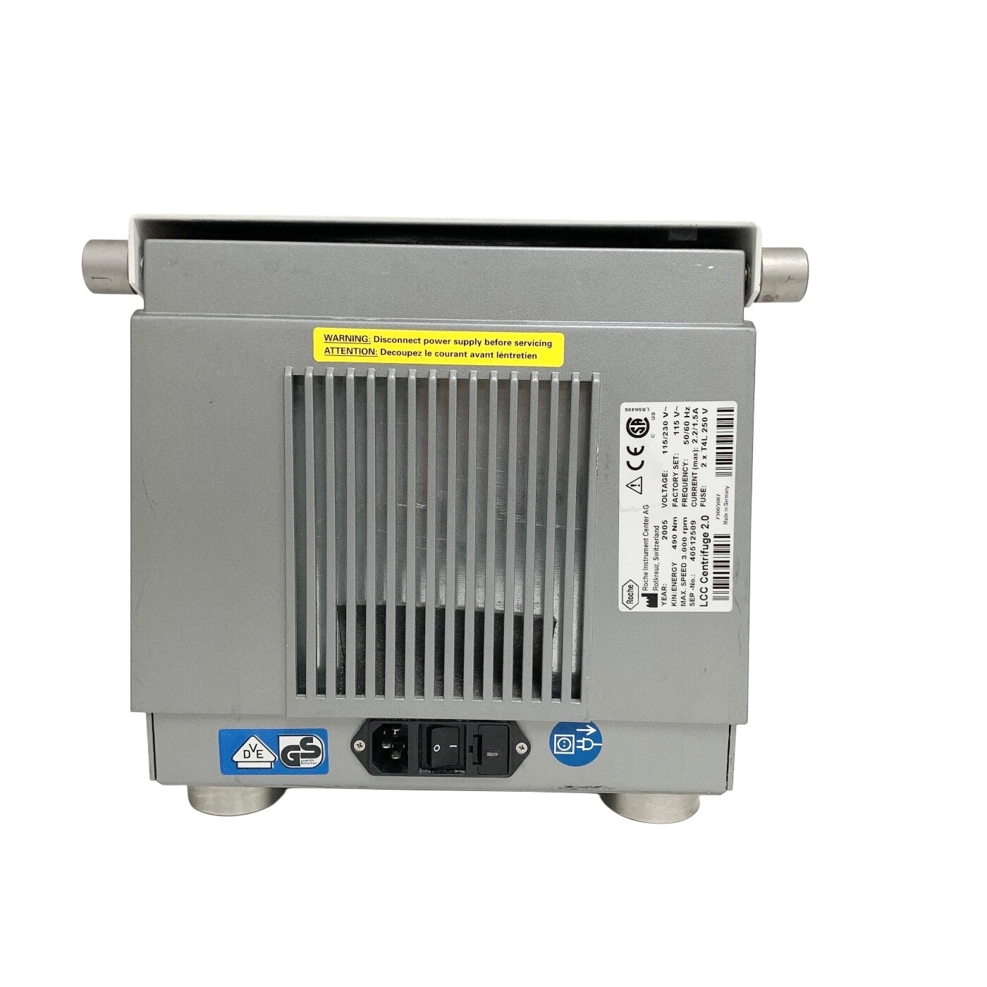 ROCHE LC Carousel Centrifuge 2.0 w/ ROTOR 2.0