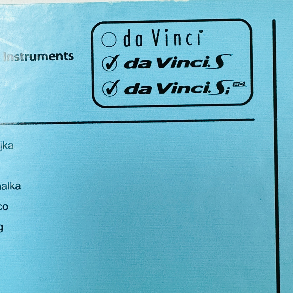 DA VINCI REF 420343, THORACIC GRASPER, IN BOX
