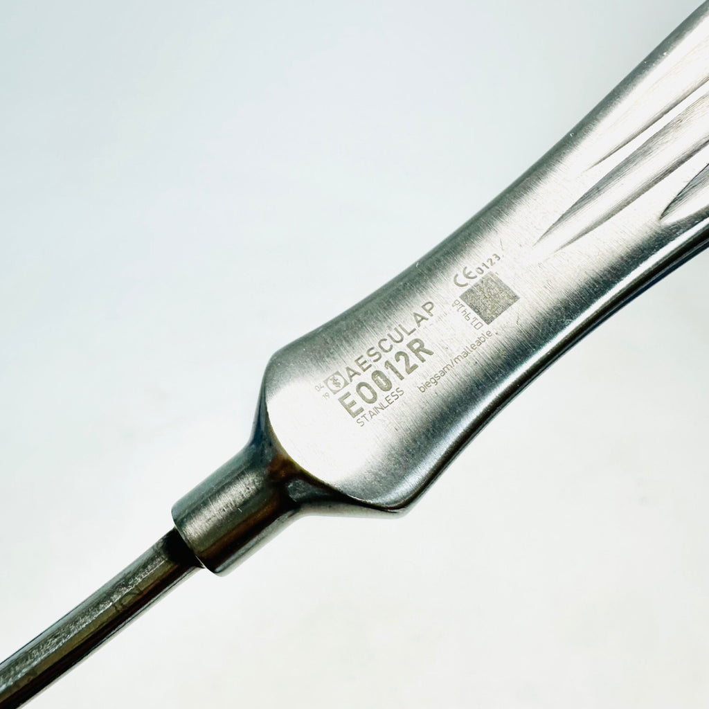 AESCULAP E0012R Probe Sims Malleable Curved Tip 4 mm Tip X 13 Inch