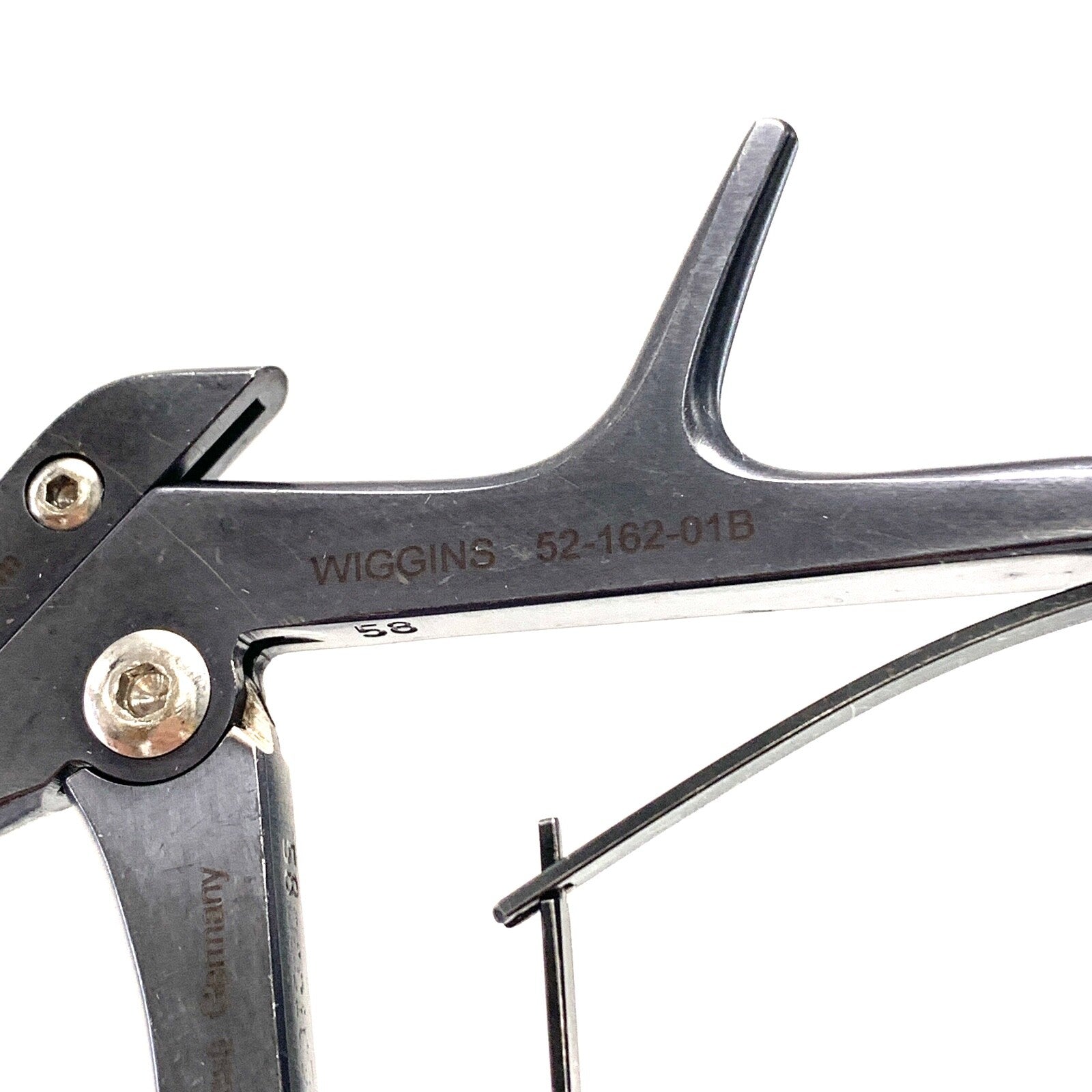 Wiggins REF 52-162-01B, 1mm 8" Standard Footplate no Ejector
