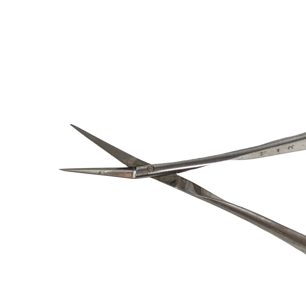 Storz E-3388 Vannas Angled Capsulotomy Scissor GWL Germany Eye Surgery Tool