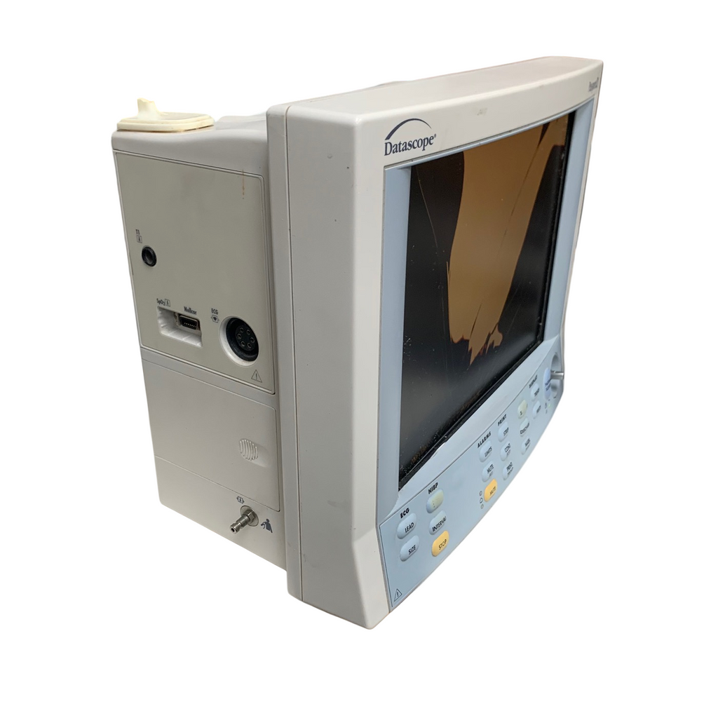 Datascope Passport 2, Color, ECG Spo2, NIBP, Printer. Broken Screen and Knob
