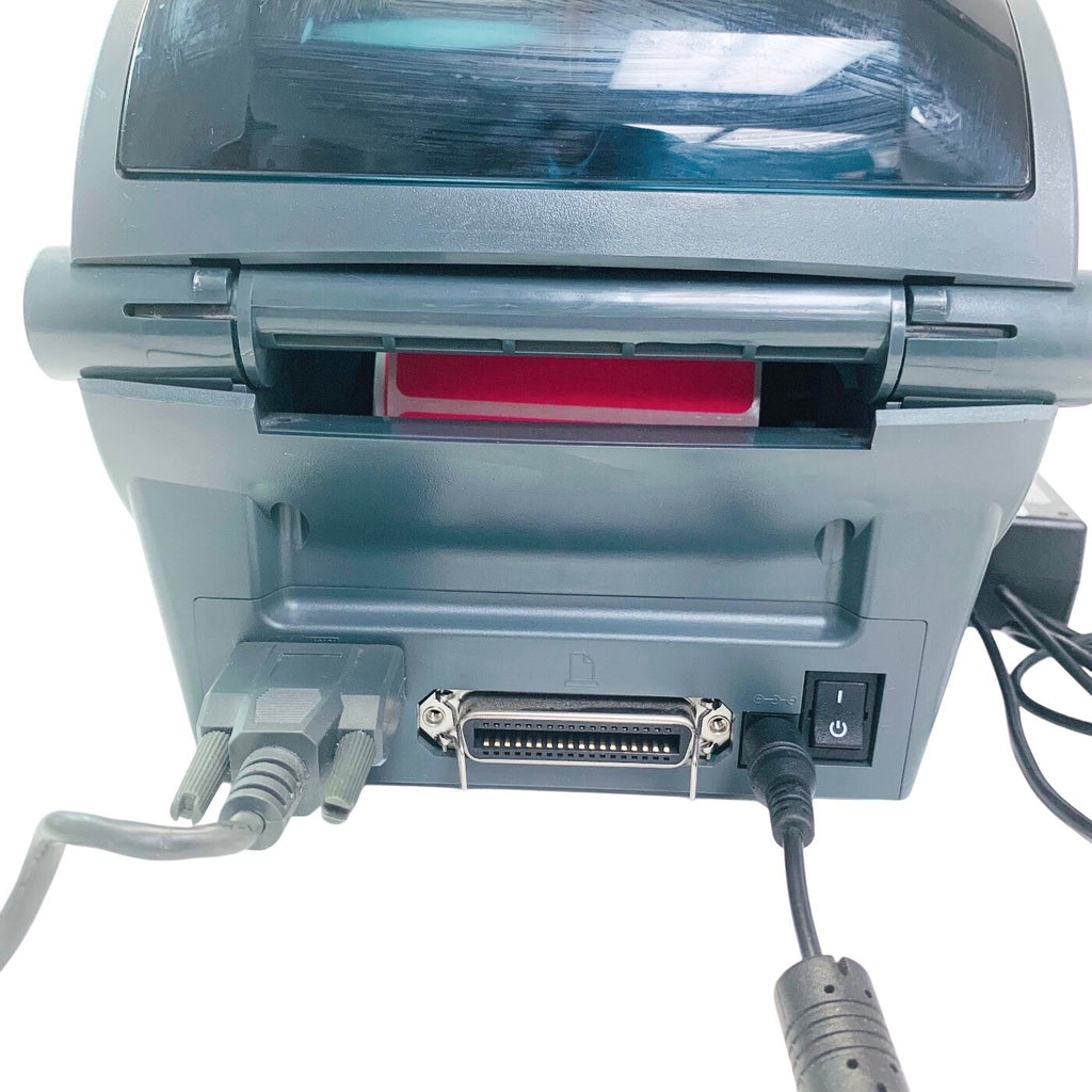 Zebra ref GK420t, THERMAL PRINTER W/ KDUPLUS 120182G-001 KEYBOARD & POWER SUPPLY