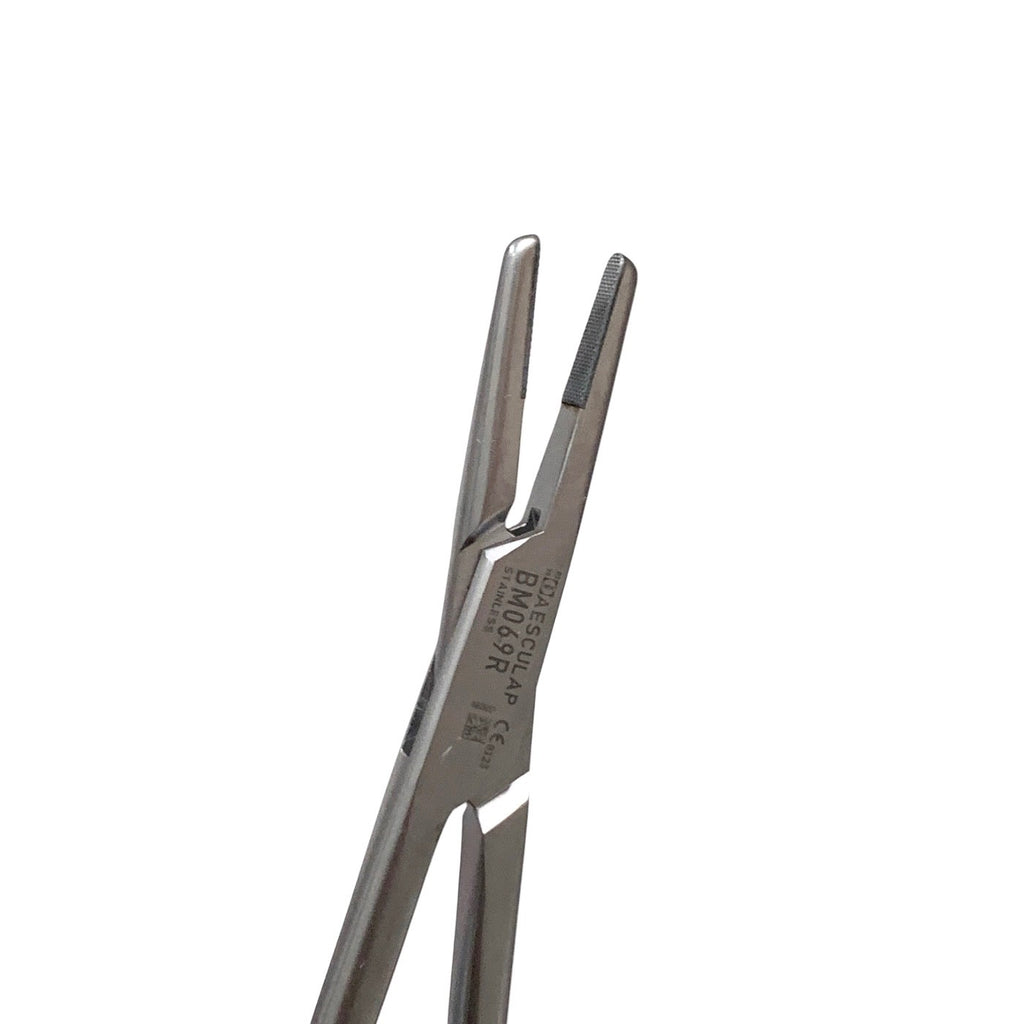 Aesculap BM069R Tungsten Carbide Needle Holder 260mm 10.25" Surgical Gold Handle