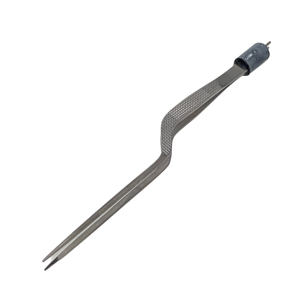 V. Mueller NL1871-010 Fox Bayonet Bipolar Forceps 1mm Tip 18.4cm 7.25" Surgical