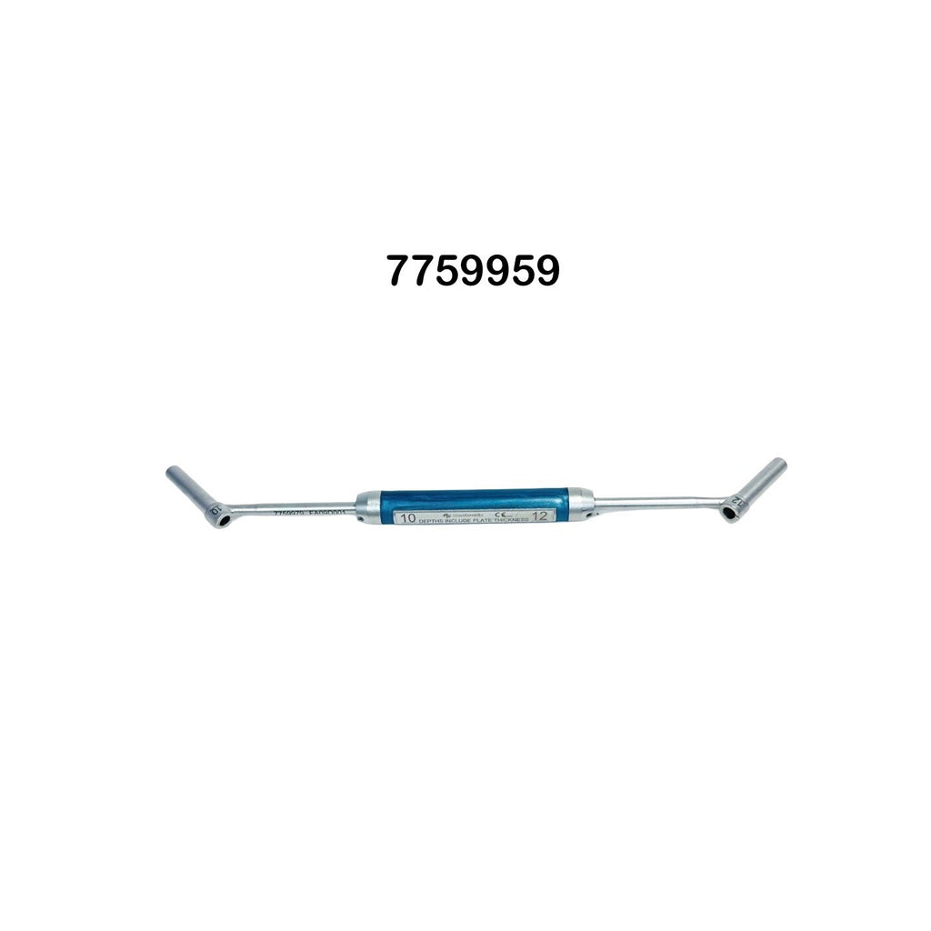 Medtronic 7759979 Fixed Occipital DT Guide, 10mm/12mm Instrument